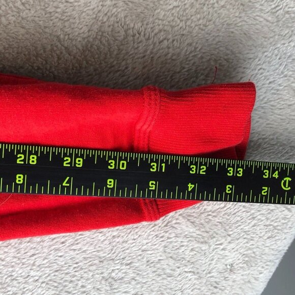 Champion Mens Sweatshirt Small Crew Neck Pullover Activewear Red Casual Classic - Picture 6 of 13